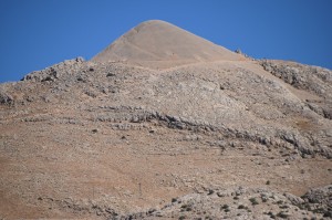 Nemrut Dagi, the 50m high rubble hill of fisted-sized stones