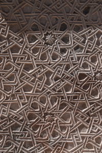 Caravansery Sultan Hani - Stone work at the entrance portal