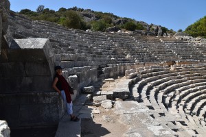 Amphitheatre in Patara 