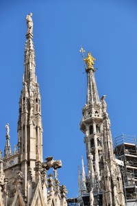 Stylites on the Cathedral of Milano