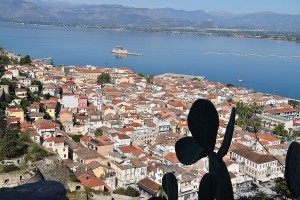 View of the medieval City of Nafplio